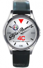 arw013 alfa romeo 4c leather strap watch